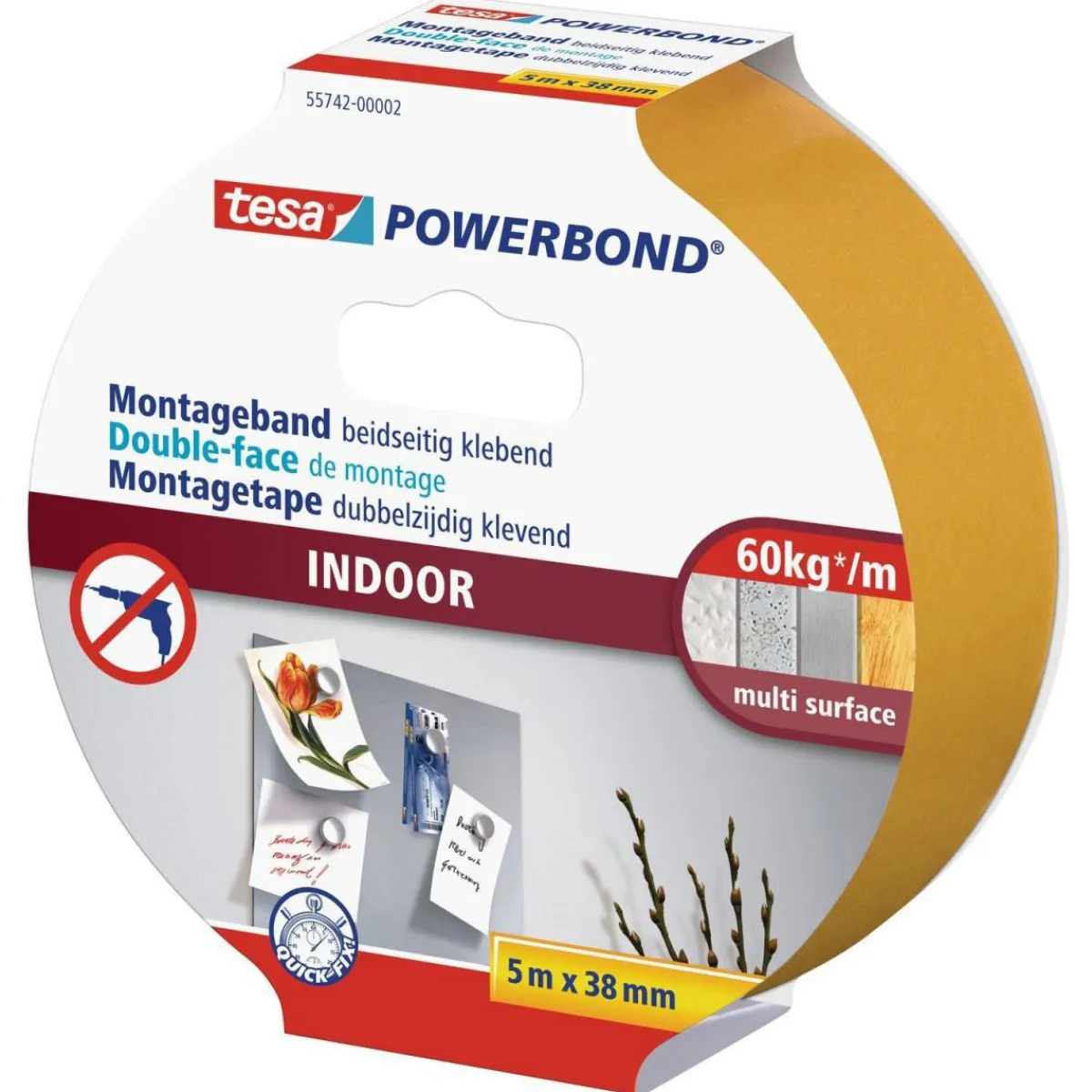 New Tesa Powerbond 5mx38 mm