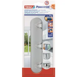New Tesa Powerstrips Hakenleiste chrom 1 Stück