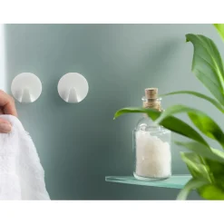 Best Tesa Powerstrips Haken Small rund weiß 3 Stück
