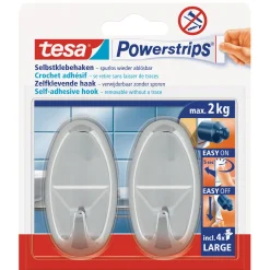 Outlet Tesa Systemhaken oval chrom