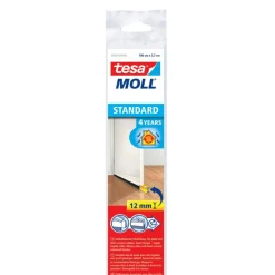 Discount Tesa Türdichtschiene für Spalten bis 12 mm weiß