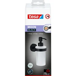 Clearance Tesa Wandseifenspender Moon mattschwarz