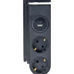 Sale Schwaiger Tischsteckdosenleiste klemmbar 2x Strommit USB-C/A