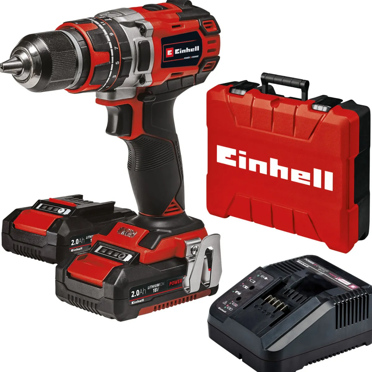 New Einhell TP-CD 18/50 Li-i BL 2x2,0Ah Akku-Schlag-bohrschrauber