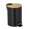 Best Wenko Treteimer Tortona 3L EasyCl., schwarz ma