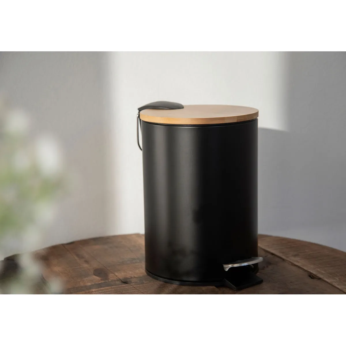 Best Wenko Treteimer Tortona 3L EasyCl., schwarz ma