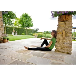 New Trittstein Sandstone Gaya handbekantet 30 x 2,5 cm