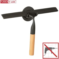 Best Wenko Turbo-Loc Badezimmerwischer Bambusa