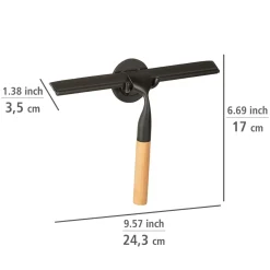 Best Wenko Turbo-Loc Badezimmerwischer Bambusa