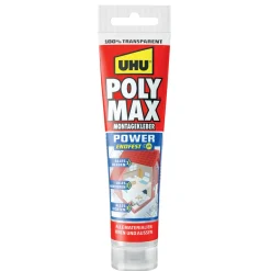 Clearance UHU Montagekleber Poly Max Power transparent 115 g