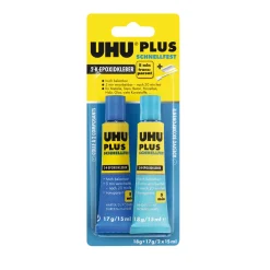 Sale UHU Zwei-Komponenten-Klebstoff plus schnellfest 35 g