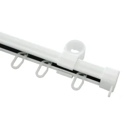 Clearance Gardinia U-Lauf Komplett weiß 150 cm