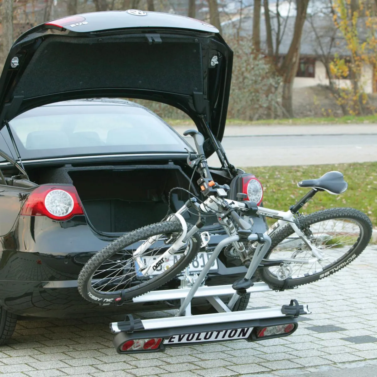 Online Unitec Fahrrad-Kupplungsträger Alu Atlas für 2 Fahrräder