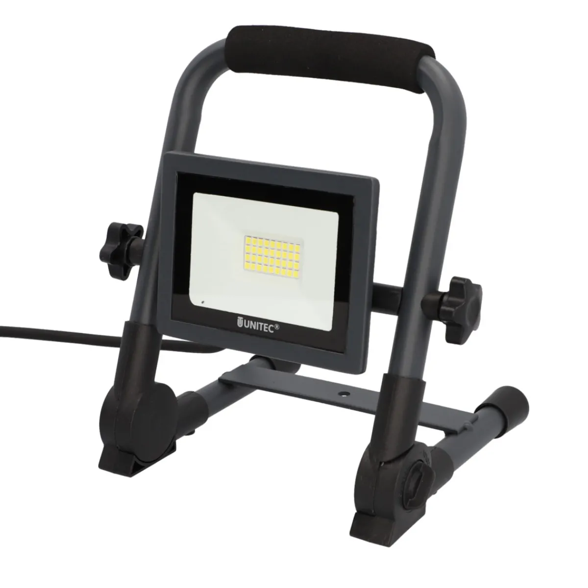 New Unitec LED Arbeitsstrahler 20W 1600lm anthrazit
