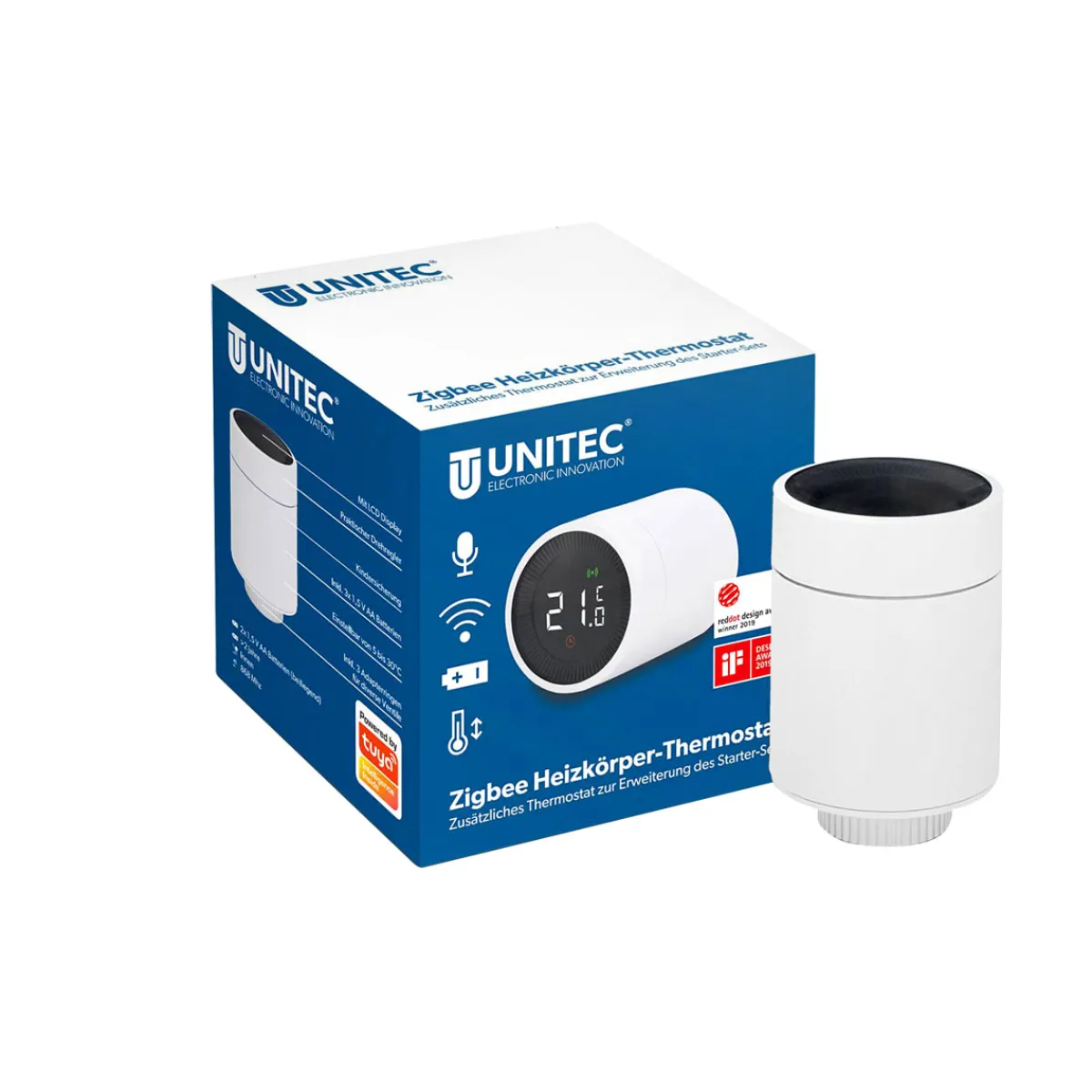 Hot Unitec Smartes Heizkörper-Thermostat Zigbee