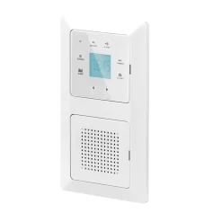 Discount Unitec Unterputz-Radio mit Touchfunktion und Bluetooth weiß