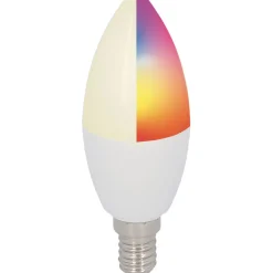 New Unitec WIFI LED-Leuchtmittel Smart E14 3,5W RGB CCT dimmmbar