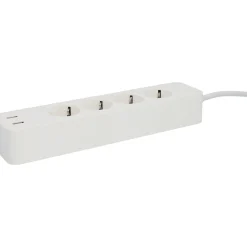Best Unitec WIFI Steckdosenleiste Smart 4fach inkl 2xUSB weiß