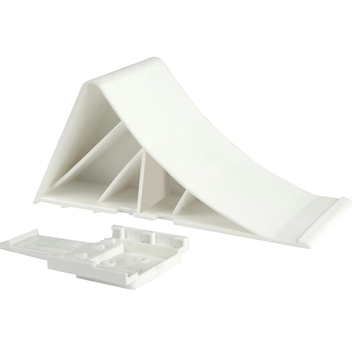Hot Unterlegkeil m. Halter weiss