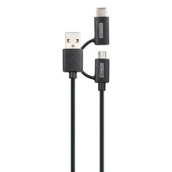 Sale Schwaiger USB 3.1 A-kabel C St./2.0 Micro B St -2.0 A St. 1m sw