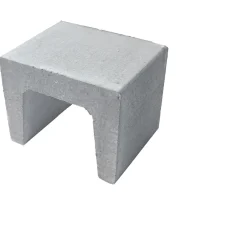 Outlet Diephaus U-Stein-Ecke grau 40/40/40 cm