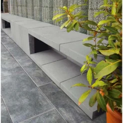 Online Diephaus U-Stein grau 40/40/40 cm