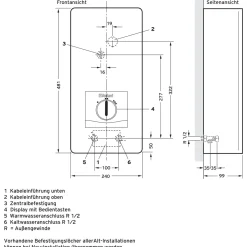 Sale Vaillant VED pro E 21/8 elektr.Durchlauferhitzer