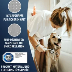 Online Valblue Badewanneneinlage Lido 38x80 cm lila