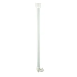 Sale Valblue Deckenstütze für 25 mm Duschgestänge 55 cm weiß Aluminium