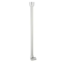 Valblue Deckenstütze für 25 mm Duschgestänge 55 cm eloxal Aluminium