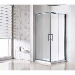 Discount Valblue Eckdusche Quadra für Duschwanne