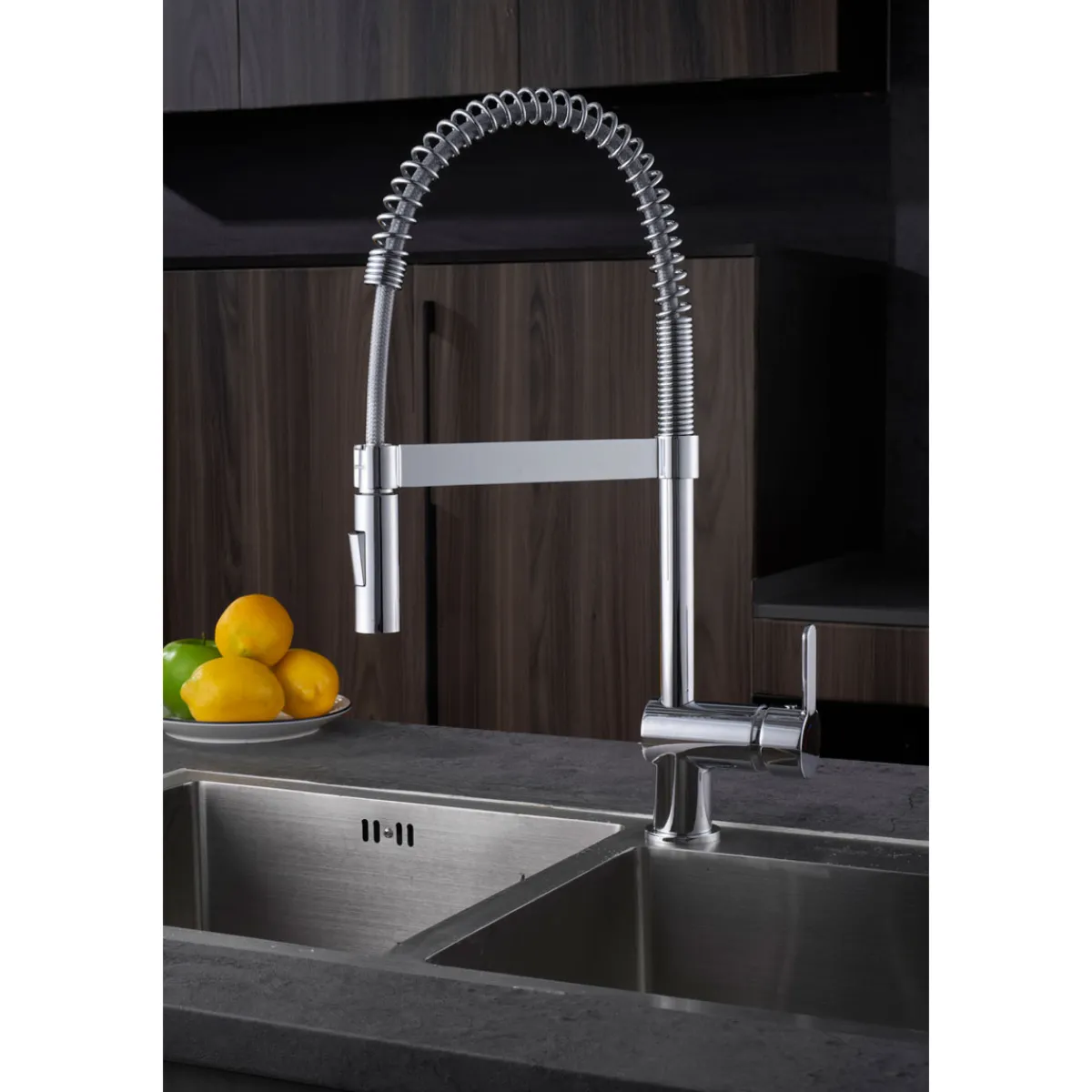 Discount Valblue Spiralfeder Spültischarmatur Namur chrom