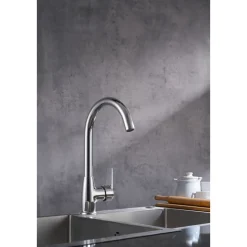 Hot Valblue Spültischarmatur Lima 2.0 chrom schwenkbarer Auslauf Wassersparkartusche