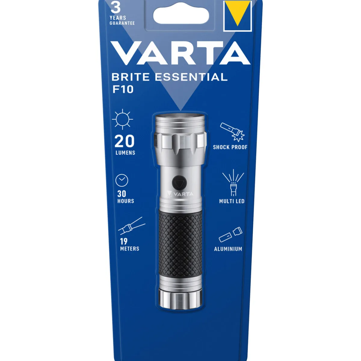 Clearance Varta LED-Taschenlampe Brite Essenatial F10