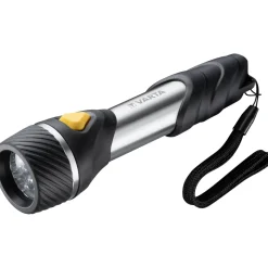 Discount Varta LED-Taschenlampe Day Light Multi LED F20 mit Batterien schwarz