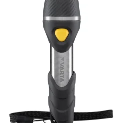 Clearance Varta LED-Taschenlampe Day Light Multi LED F10 mit Batterien schwarz