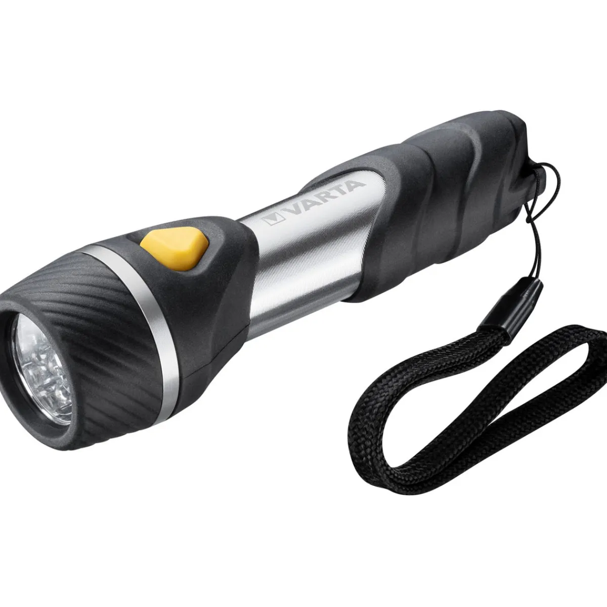 Clearance Varta LED-Taschenlampe Day Light Multi LED F10 mit Batterien schwarz