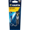 Clearance Varta LED-Taschenlampe Day Light Key Chain Light mit Batterien schwarz