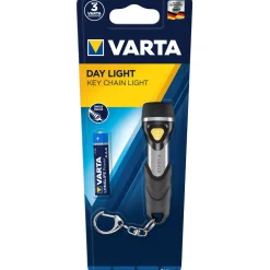 Clearance Varta LED-Taschenlampe Day Light Key Chain Light mit Batterien schwarz