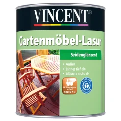 Outlet Vincent Gartenmöbel-Lasur Weiß L
