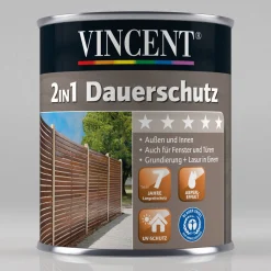 Outlet Vincent 2in1 Dauerschutz Natur L