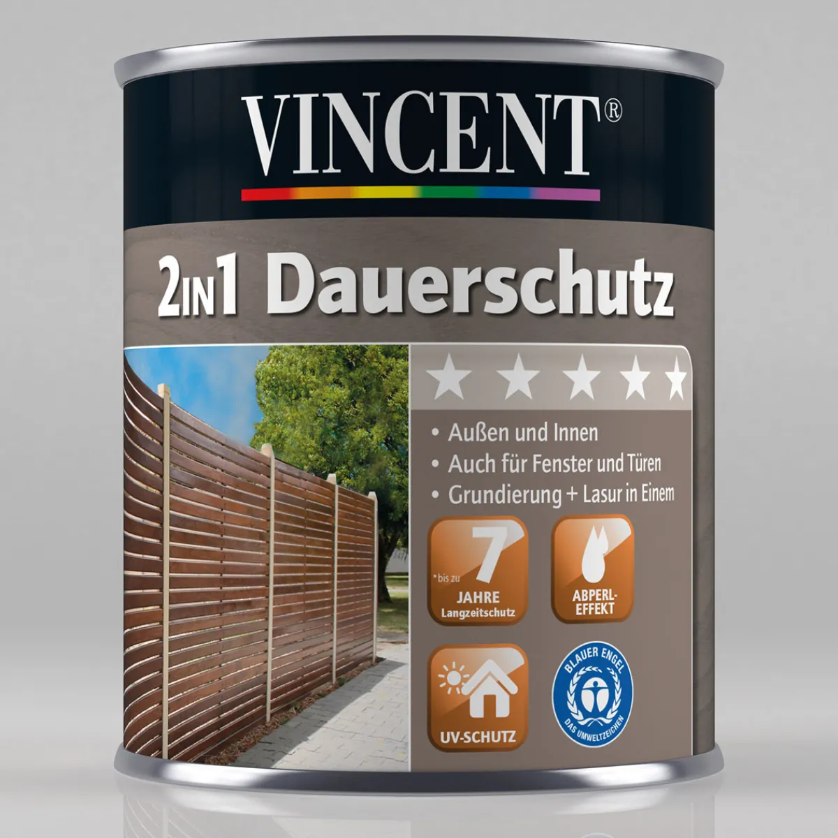 Outlet Vincent 2in1 Dauerschutz Natur L
