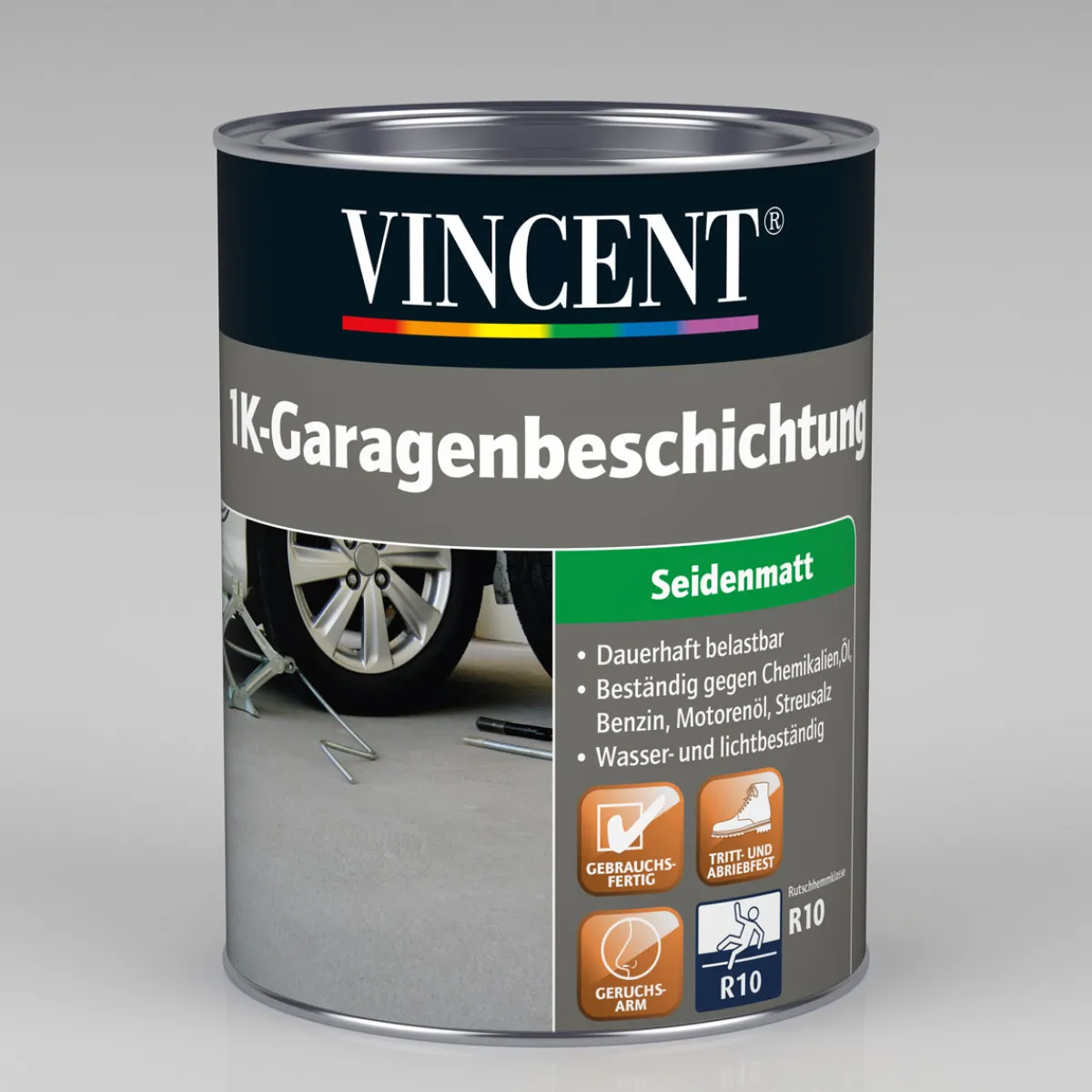 Online Vincent 1K-Garagen-Beschichtung 2,5 L