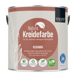 Vincent Natura Kreidefarbe Keramik matt 2,5 L