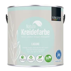 Outlet Vincent Natura Kreidefarbe Lagune matt 2,5 L
