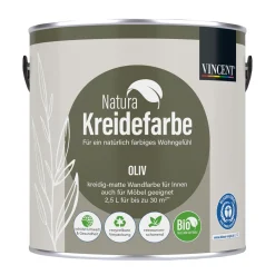 Online Vincent Natura Kreidefarbe Oliv matt 2,5 L
