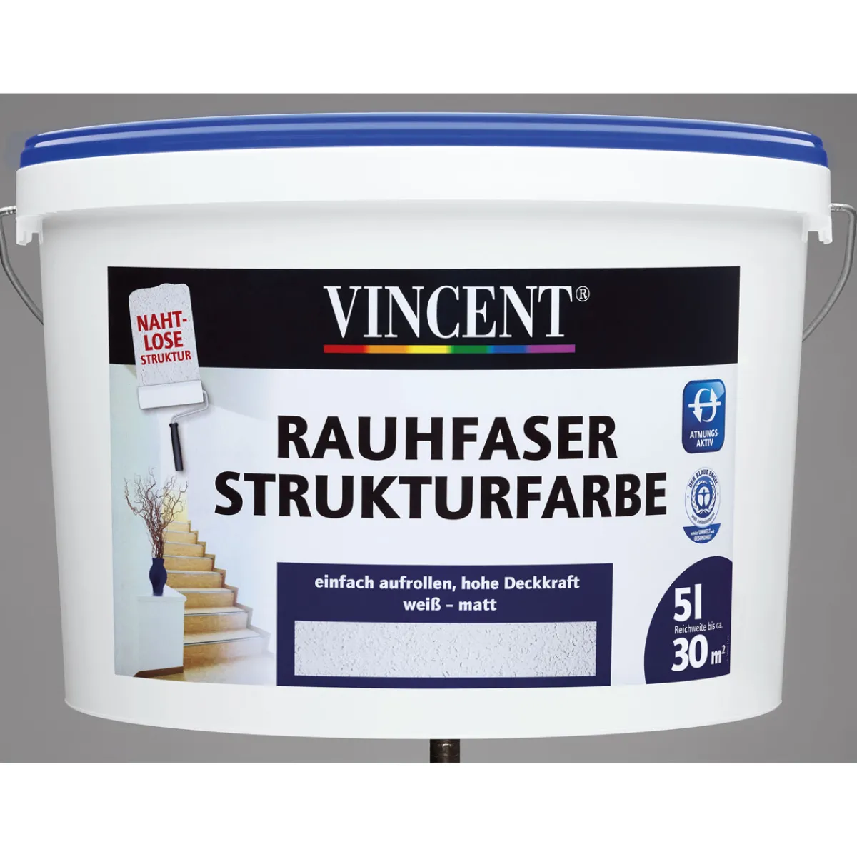 Clearance Vincent Rauhfaser Strukturfarbe tuchmatt L