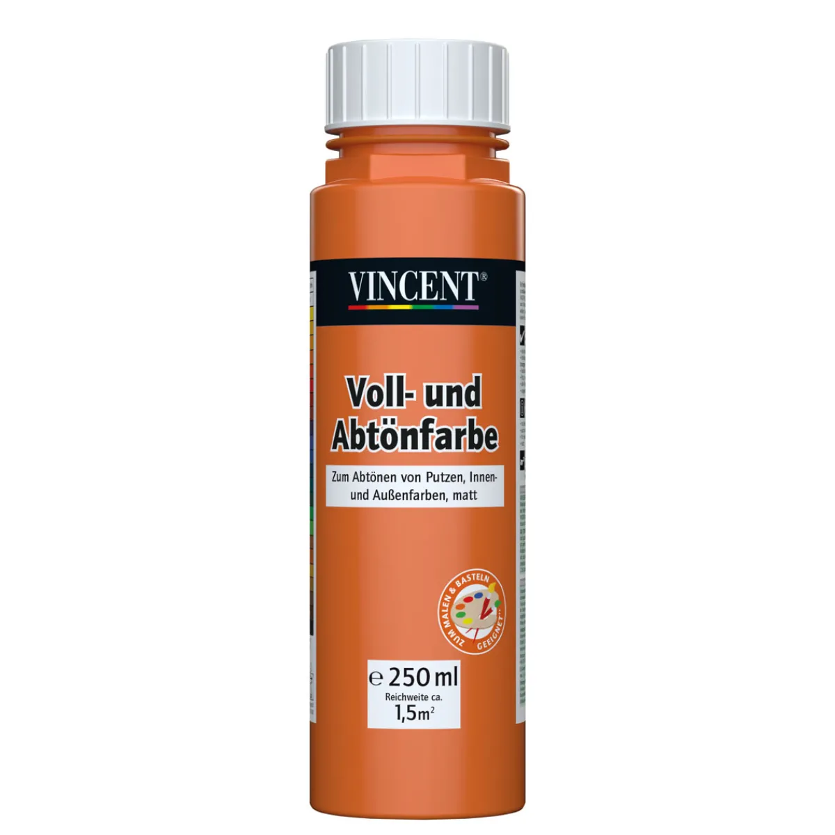 Outlet Vincent Voll- und Abtönfarbe aprikose L