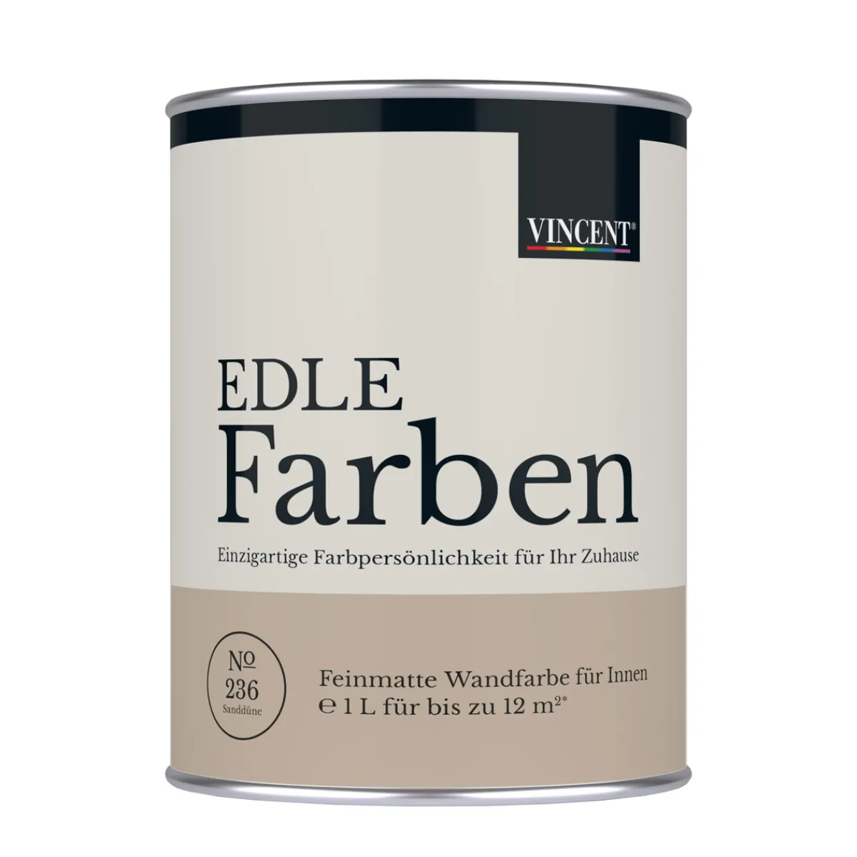 Discount Vincent Wandfarbe EDLE Farben Sanddüne matt 1,0 L