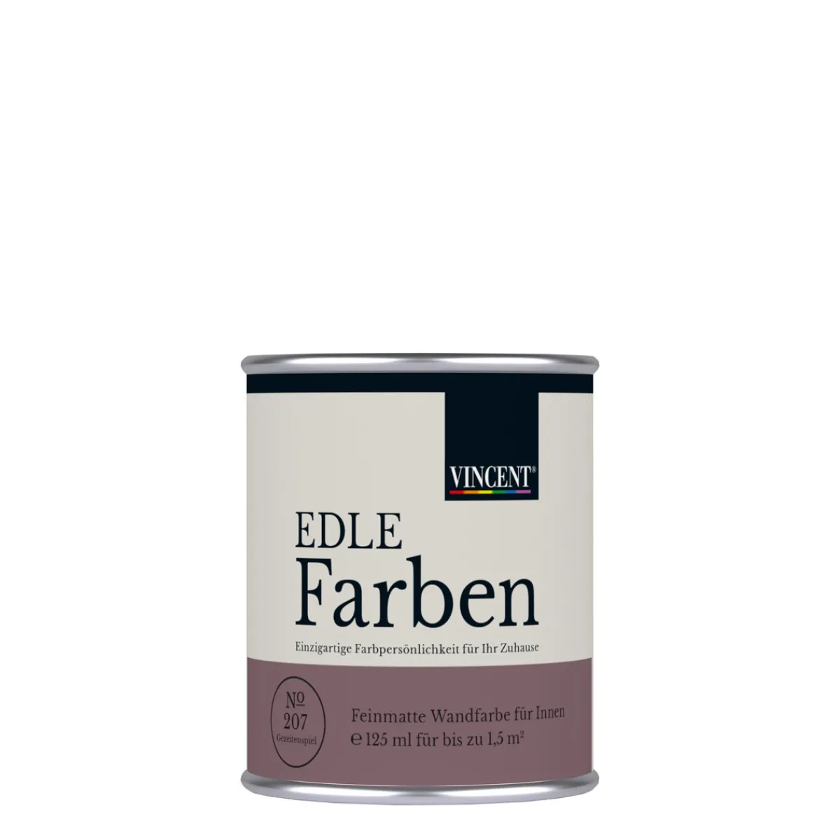 New Vincent Wandfarbe EDLE Farben Gezeitenspiel matt 0,125 L